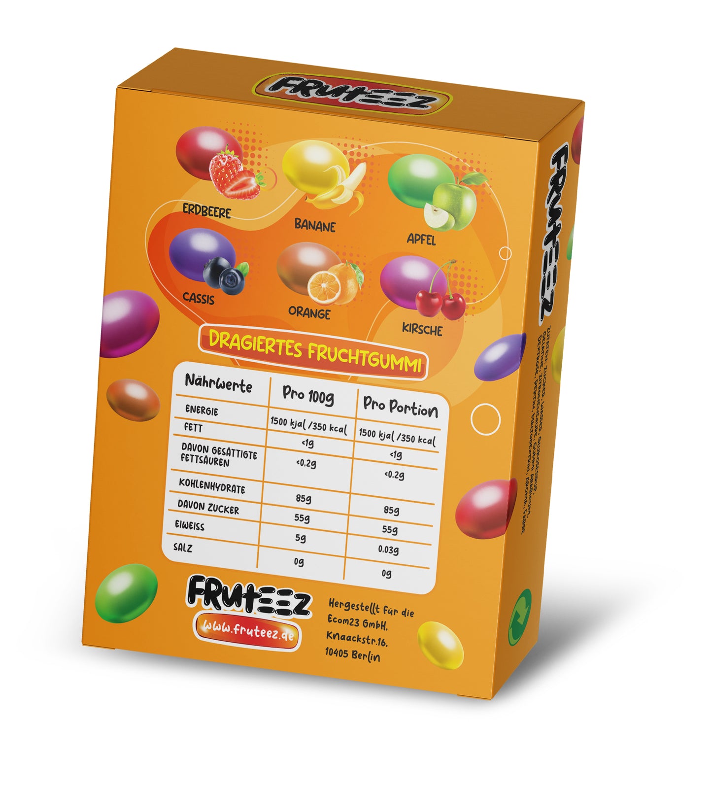 Fruteez Standardpackung 100g